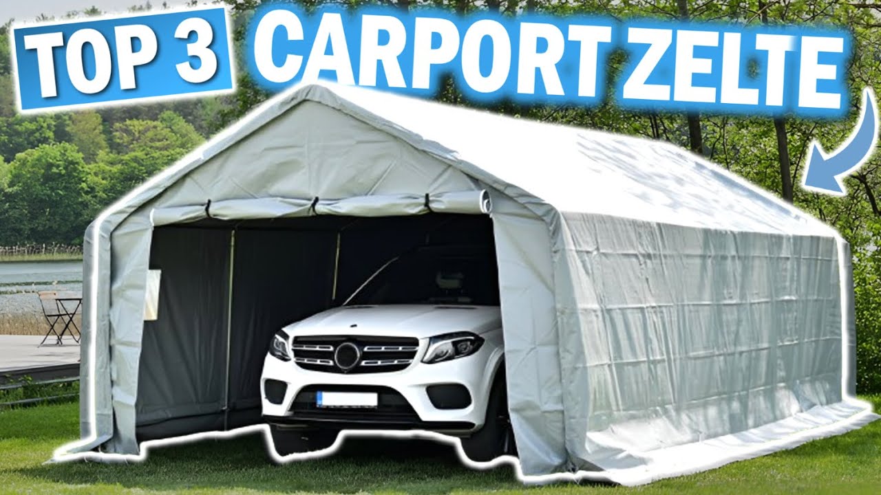 GARAGENZELTE: Die 3 Besten Modelle 2026!