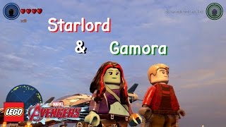 LEGO Marvel&#39;s Avengers: Starlord + Gamora! (MCU Guardians of the Galaxy)