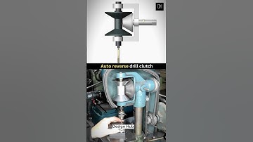 Auto Reverse Drill Clutch Mechanism Thread Tapping Machine#cadcam#mechanical#engineer#mech
