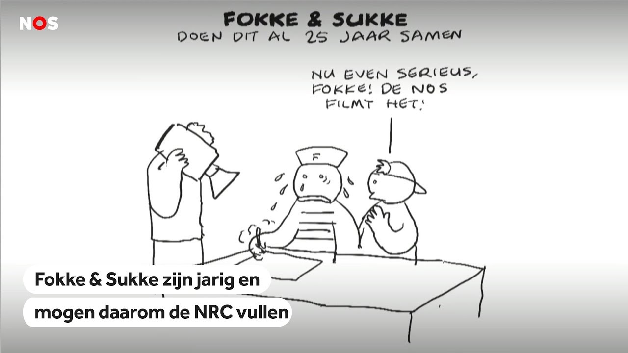 Ongekend JARIG: Fokke & Sukke mogen NRC vullen - YouTube EJ-83