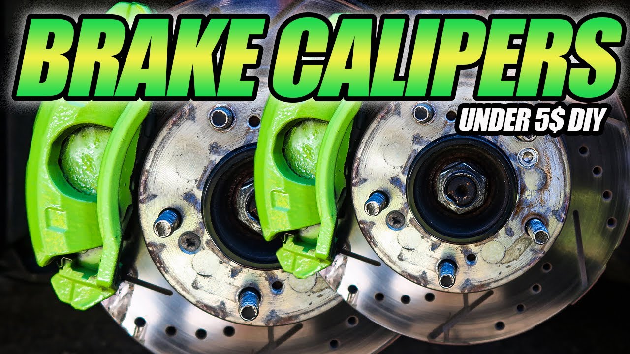 HOW TO PAINT BRAKE CALIPERS UNDER 5.00 DIY YouTube