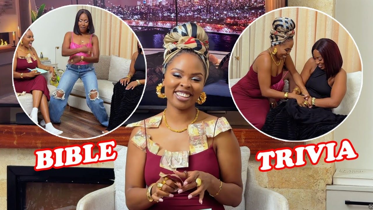 WHY IS ELI CATCHING STRAYS?🤣🤣 BIBLE TRIVIA CHALLENGE WITH MY SISTERS 