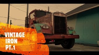 1960s Vintage Iron Kenworth Semi Truck Build &amp; Restoration. Screamin Demon