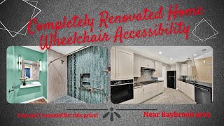 Wheelchair accessible home in Clear Lake Area! A great buy for this automated property!