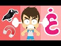 حرف الغين للأطفال (غ) | غَ غَاضِب - برنامج الحروف العربية للأطفال مع زكريا