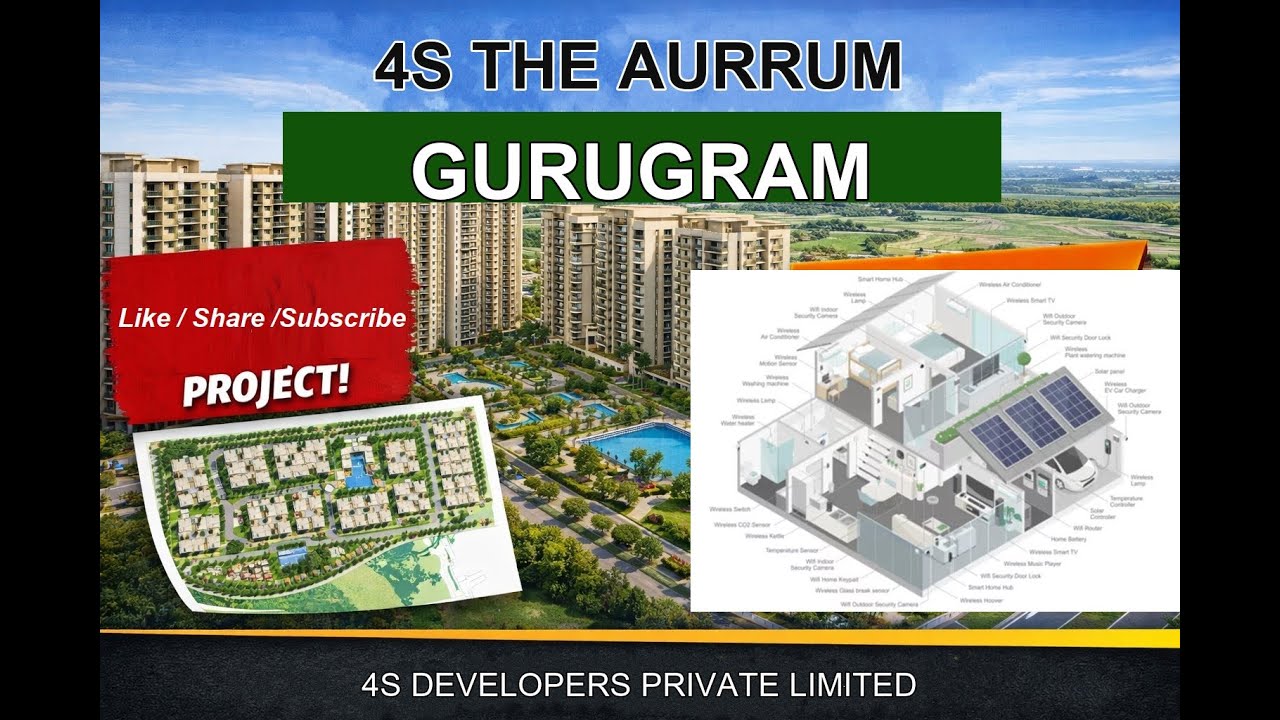 4S The Aurrum, Сектор 59, Гуруграм | Элитные резиденции с удобствами мирового класса.
