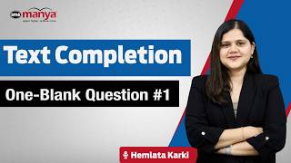GRE Text Completion: The Strategy That Makes 1 Blank Questions EASY | Best Of GRE