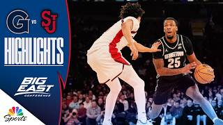 Georgetown vs. St. John's | COLLEGE BASKETBALL HIGHLIGHTS | 3/3/26 | NBC Sports