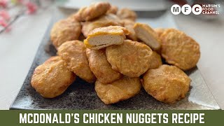 McDonald’s CHICKEN NUGGETS Recipe 🌟 Kids School Lunch Box Idea !! 😊Recipe by @mariumsfoodchannel