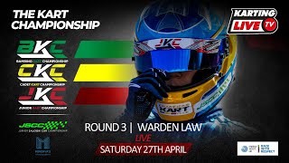 The Kart Championship 2024 -Round 3:  Warden Law - Saturday LIVE!