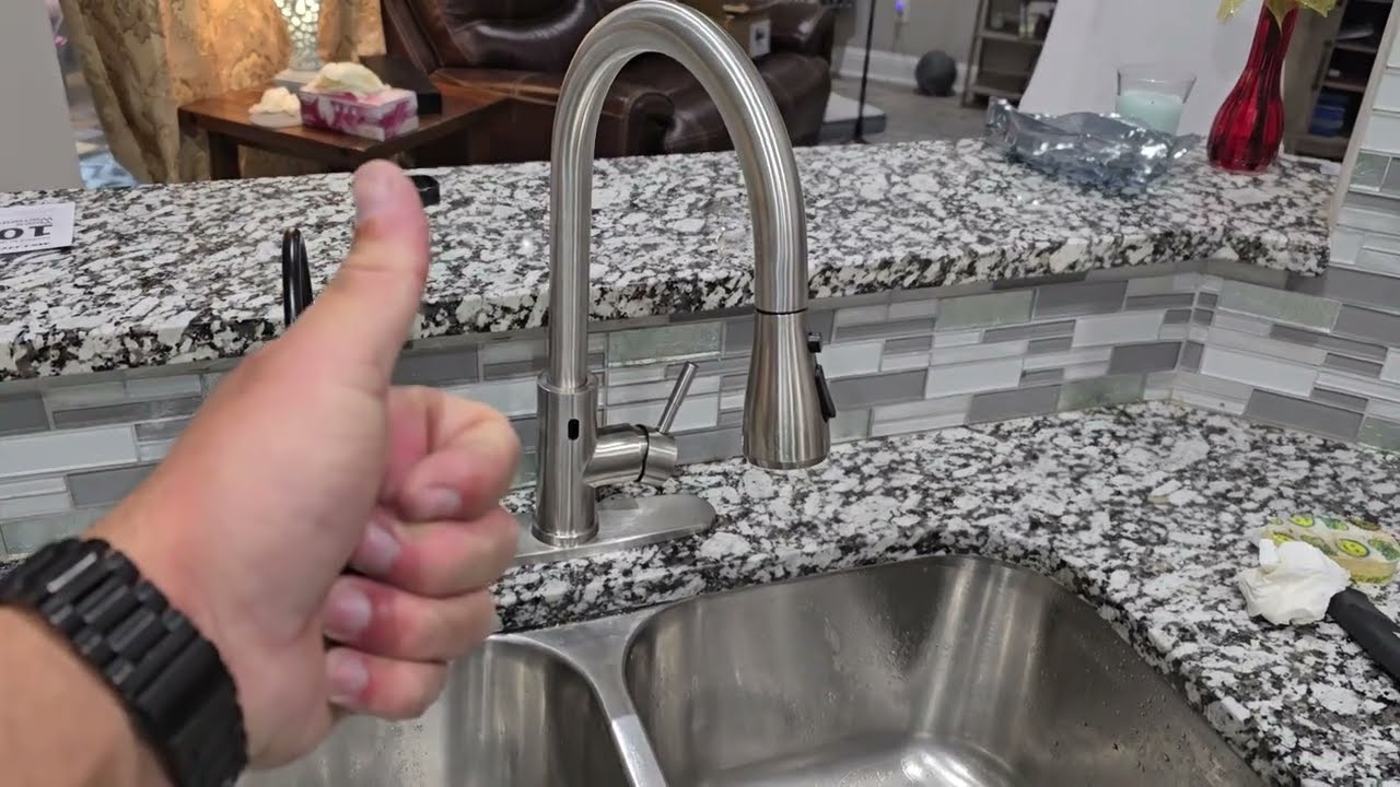 "Smart Kitchen Upgrade: Touchless Faucet Review & Installation Guide!"