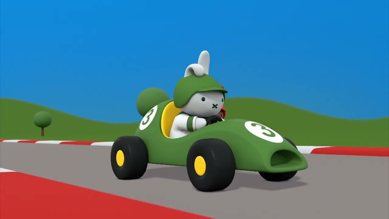 Miffy goes racing! | Miffy | Cartoons for kids