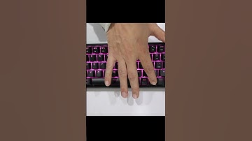 rgb effects on astra cosmic byte keyboard #shorts