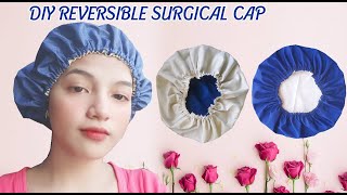 DIY Reversible Scrub Cap Tutorial |  Homemade DIY Surgical Head Cap