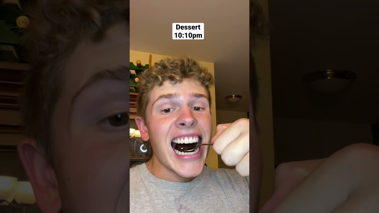 Eating only burnt food for a whole day! 