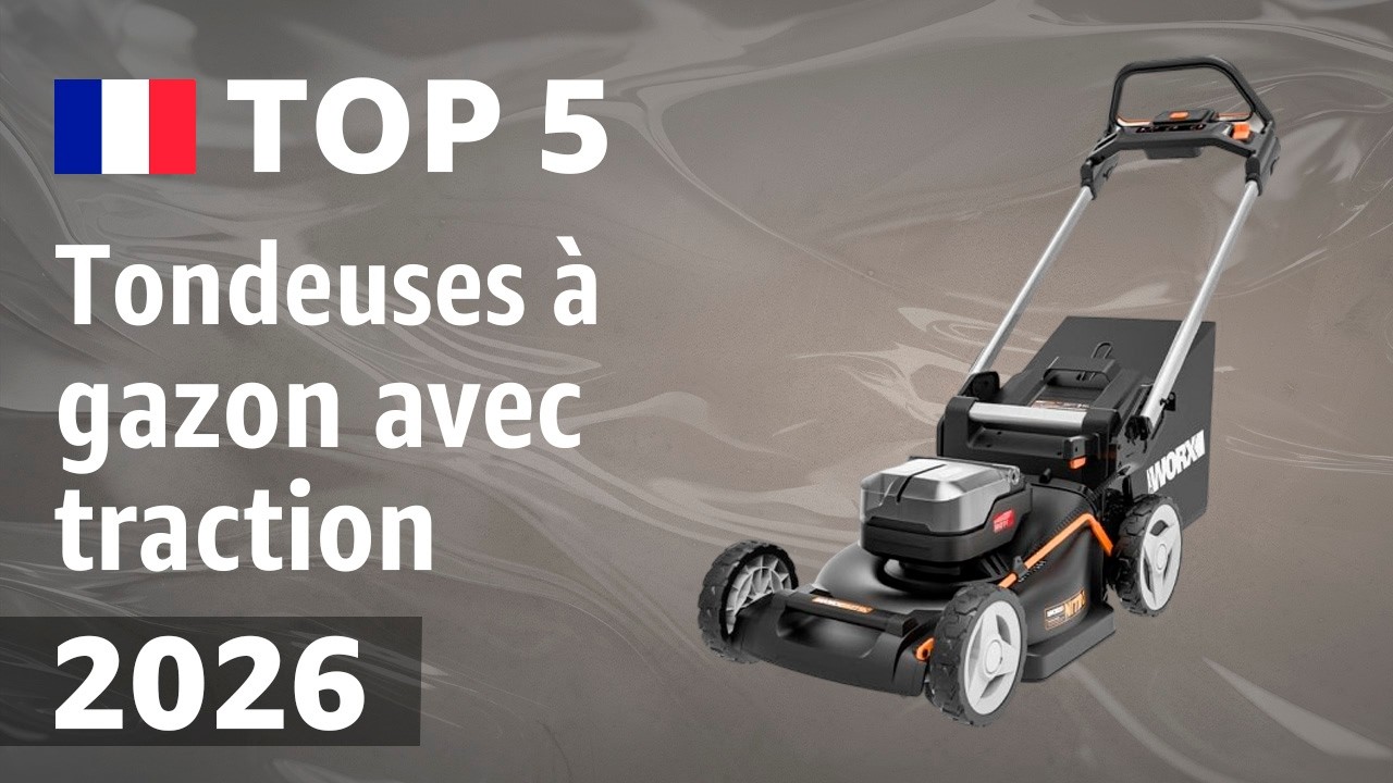 TOP—5. Meilleures tondeuses à gazon avec traction. Test & Comparatif ...