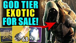 Destiny 2 God Tier Warlock Exotic For Sale - Xur Review July 12 - 15