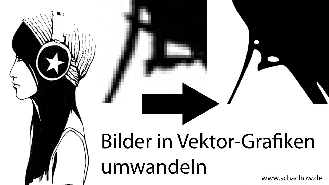 Vektorgrafiken Mit Inkscape Erstellen Pixelgrafik In Vektorgrafik Video