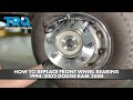 How to Replace Front Wheel Bearing 1994-2002 Dodge Ram 2500