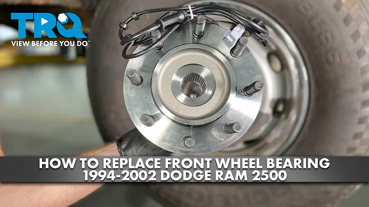 How to Replace Front Wheel Bearing 1994-2002 Dodge Ram 2500