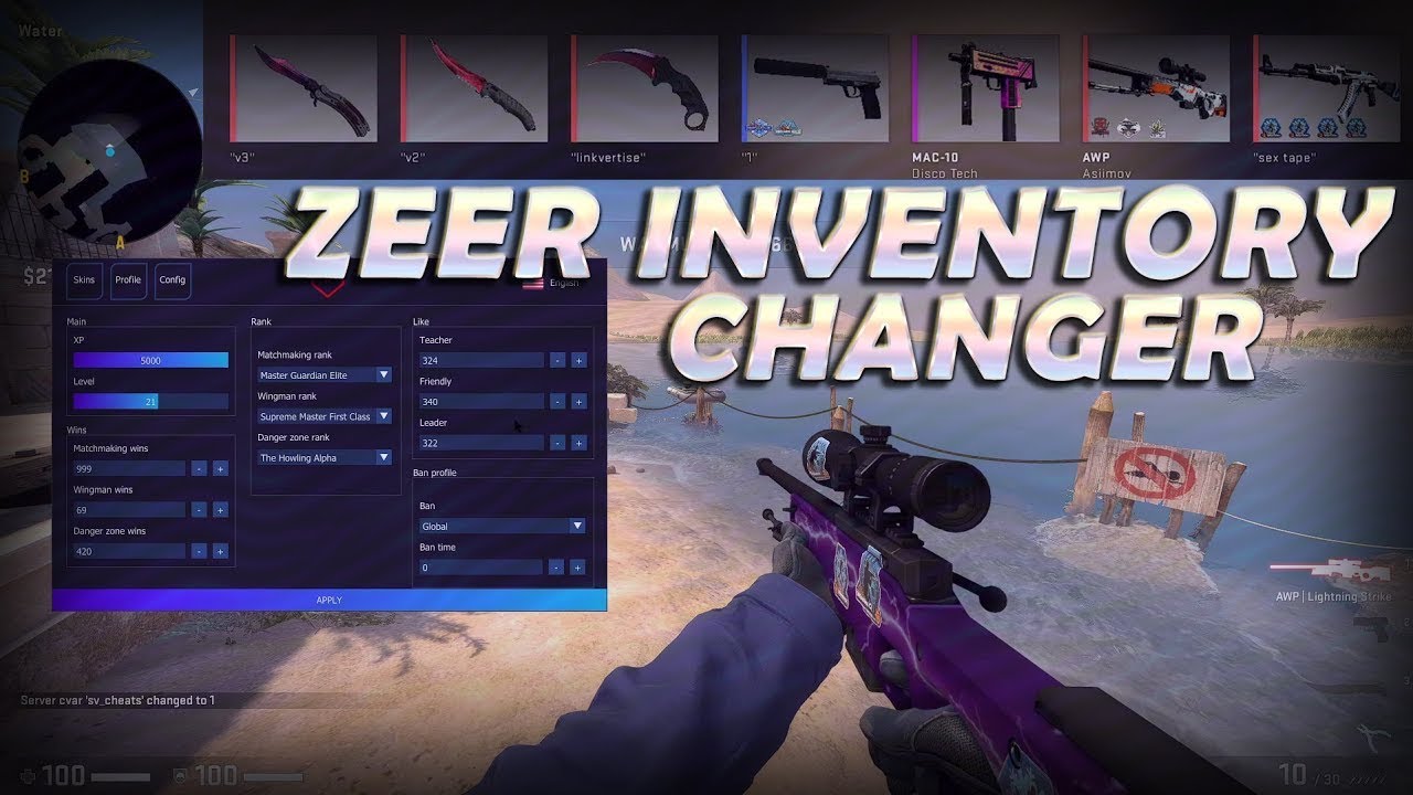 Сапфир чейнджер кс. Скинченджер zeer. Skin Changer CS go zeer. Инвентарь чейнджер для КС го 2. SKINCHANGER.cc крякнутый.