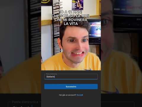 ✨La tua qual era? ✨ #ricordi #adolescenza #mail #videocomico #stevemozz thumbnail