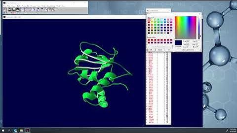 Changing Molecule Colors in DeepView