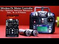 Wireless Dc motor controller with Pwm & brake For Robowar, Roborace, Robosoccer, Rc car & Robots