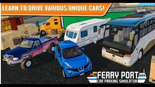 game bãi đậu xe tải /Ferry Port Trucker Parking Simulator /game wfk screenshot 3