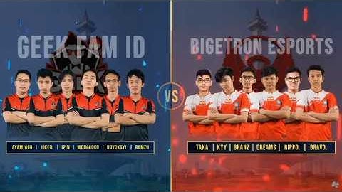 GEEKFAM ID v Bigetron | Match 3 MPL Invitational Qualifier 2 Day 3