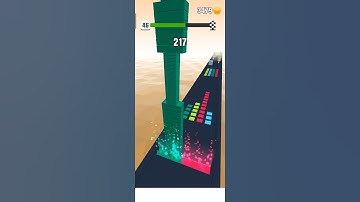 StackColors level 46 | All level gameplay. Android, iOS #shorts #mobilegames #gameplay #walkthrough