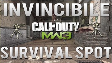 MW3 Glitches - Decommission Invincible Spot (Survival Mode)