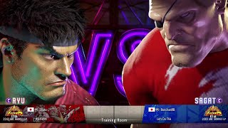 LegendBattle Ryu(17th) vs Sagat(61st) - BattleFrame