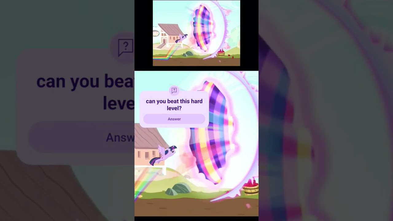 Complete Hard Mission My Little Pony Rainbow Runners with Twilightsparkles! 