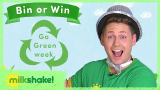 Milkshake! Go Green Week | Bin or Win Quiz | David screenshot 2