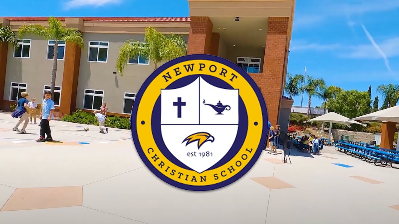Newport Christian School Indoor Drone Tour (Universities