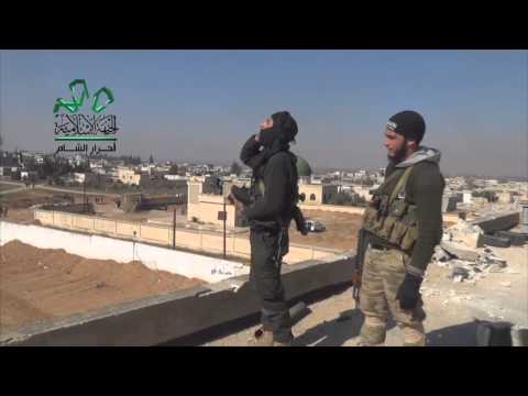 9 2 أوغاريت معان ريف حماة أحرار الشام وجند الأقصى رفع الأذان فوق مبنى البلدية ج٣