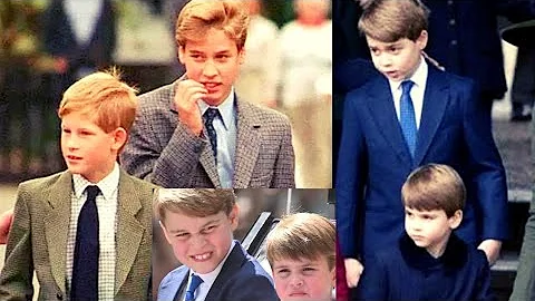 Judi compared George's behaviour with Louis to old footage of Williams and Harry