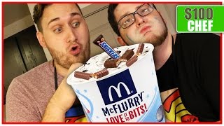 $100 McDonalds McFlurry! (30,000 Calories)