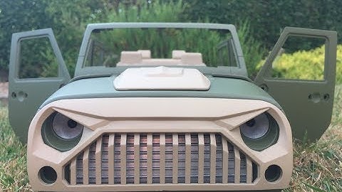 Build Update 2 : Xtra Speed Jeep Wrangler Rubicon : SCX10 2 Paint Progress