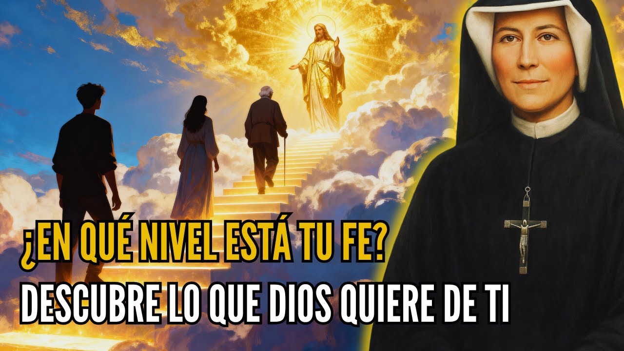 Santa Faustina revela: Los 3 niveles de fe que Dios espera de ti — ¿en cuál estás?