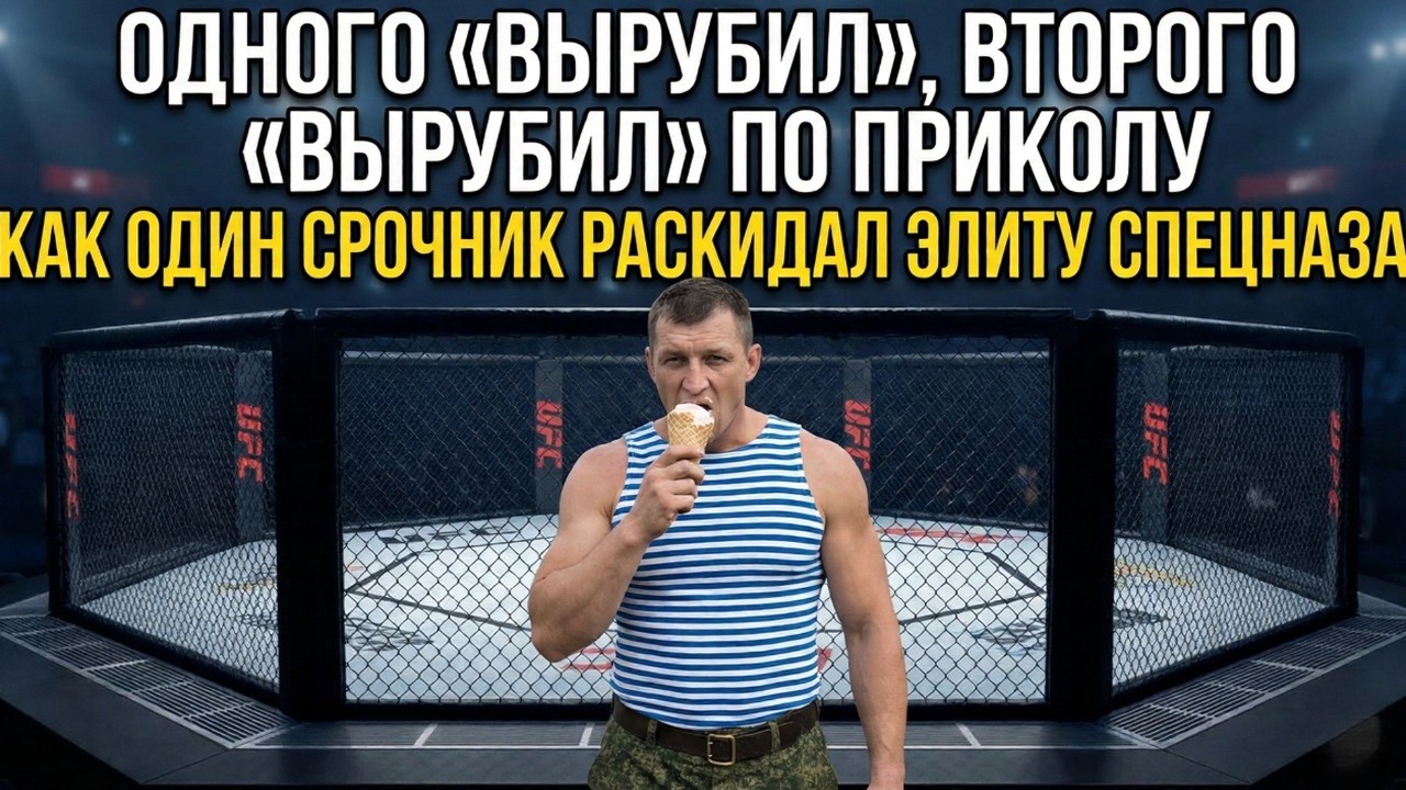 Офицеры были в шоке: один матрос за 3 секунды опозорил элиту русского спецназа