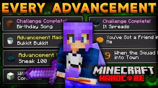 COMPLETING EVERY 1.19 ADVANCEMENT in Minecraft Hardcore (Hindi)