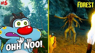 👶OGGY Attacked By Monster KING In THE FOREST! - STORY CONTINUES (THE FOREST ft.Oggy) Ep-5