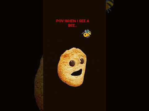 POV:WHEN I SEE A BEE..