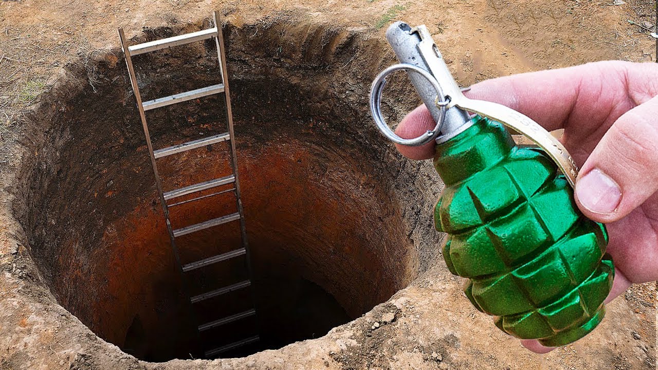 EXPERIMENT : Big And Deep UnderGround Hole