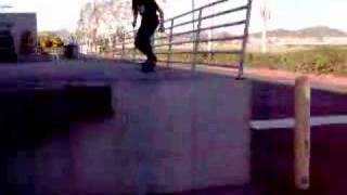 Loading dock kick flip