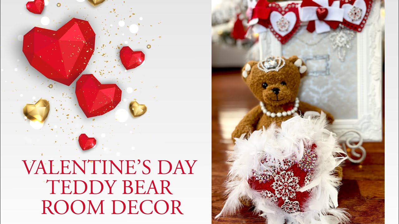 Valentine's Day Teddy Bear Craft | Create a stunning Valentine's Day ...