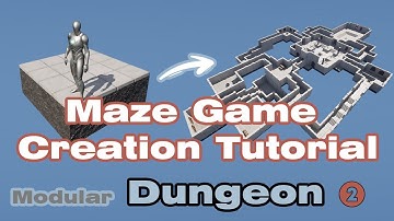 Unreal Engine Maze Game Creation Tutorial with Modular Dungeon 2