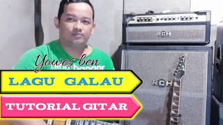 Lagu Galau tutorial gitar intro dan chord